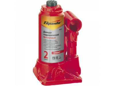 Домкрат гидравлический бутылочный, 16 т, h подъема 205-400 мм// SPARTA Compact