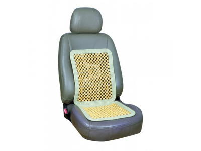 Накидка на сиденье (шариковый массажер CLASSIC бежевый)