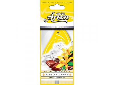 Ароматизатор воздуха подвесной AREON бумажный MON AREON (Vanilla&Chocolate)