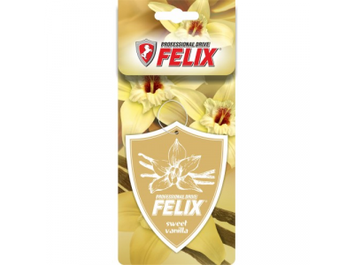 Ароматизатор бумаж. FELIX Sweet vanilla (Нежная ваниль)