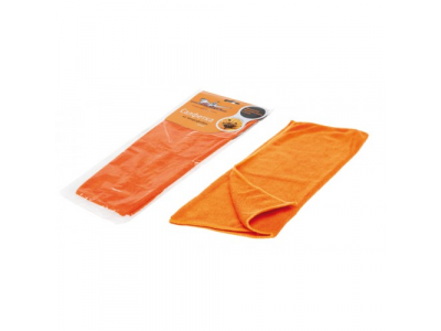 Салфетка микрофибра AIRLINE двухстор оранж (35*40)