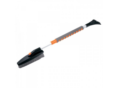 Щетка-сметка для снега со скребком телескопическая 730-1000 мм // STELS