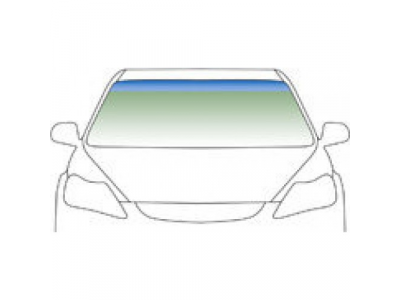 MERCEDES W124 85- СТЕКЛО ВЕТРОВОЕ ЗЕЛЕНОЕ/СОЛНЦЕЗАЩИТНАЯ ПОЛОСА