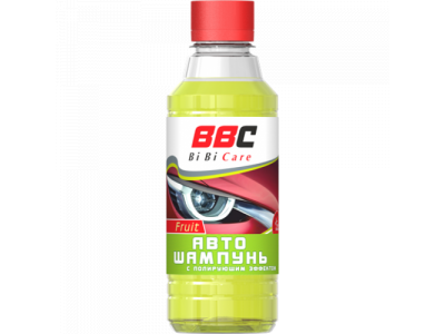 Автошампунь с полирующим эффектом Фруктовый BiBiCare 280 мл