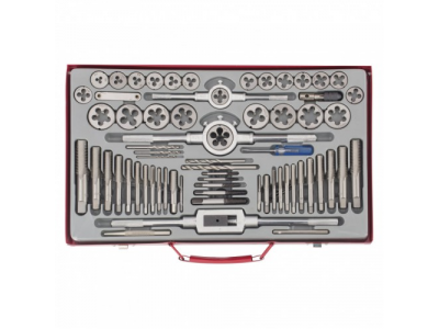 Набор метчиков и плашек М2-М20, 65 шт, металлический кейс Matrix