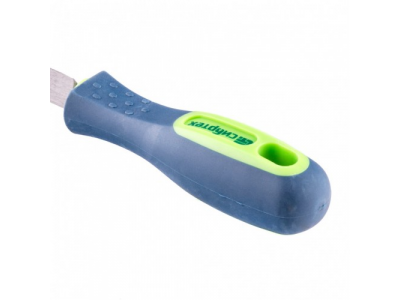 Напильник, 300 мм, трехгранный, двухкомпонентная рукоятка, №2 Сибртех