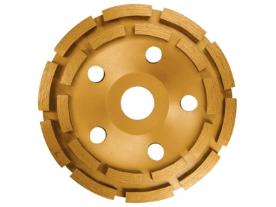 Чашка алмазная зачистная, 180 мм, двухрядная MATRIX