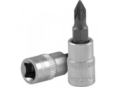 Насадка торцевая 1/4"DR с вставкой РZ № 2, Ombra 114602