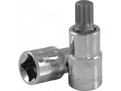 Насадка торцевая 1/2"DR с вставкой SPLINE M10, Ombra 120710