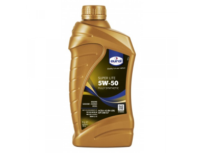 Масло моторное синтетическое "Eurol Super Lite 5W-50" 1 л.