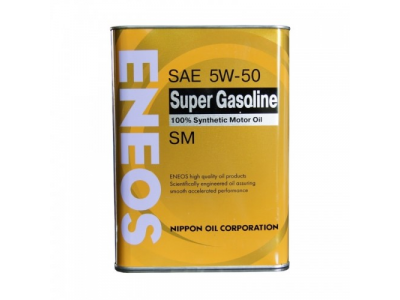 Моторное масло ENEOS Super Gasoline 5W50 SM, 0.94л