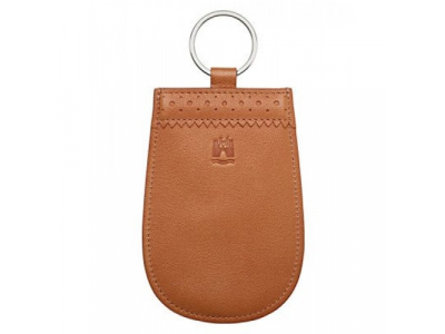Кожаная ключница Volkswagen Classic Leather Key Pouch, Beige, артикул 000087402BDCX