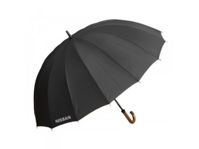 Зонт-трость Nissan Stick Umbrella, Extra Strong, Black