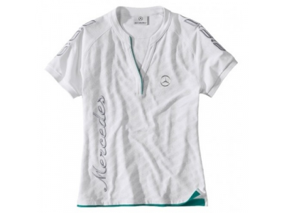 Женская футболка Mercedes T-Shirt Damen White, артикул B67995167