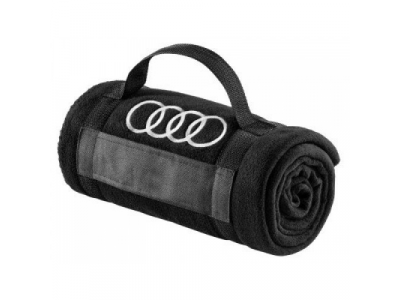 Флисовый плед Audi Fleece Blanket, Black