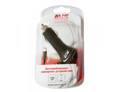 Зарядное устройство автомобильное AVS для iphone 5 CIP-503