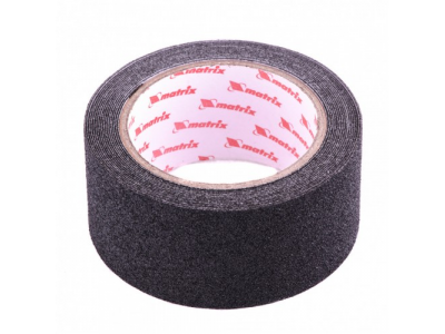 Лента клейкая противоскользящая, черная 50 мм x 5 м Matrix