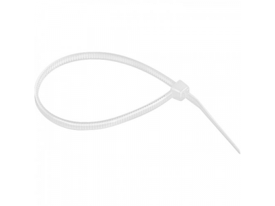 Хомуты, 150 х 2,5 мм, пластиковые, белые, 100 шт.// СИБРТЕХ