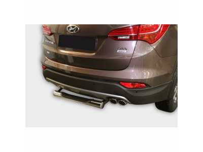 Защита задняя ступень d76,Hyundai Santa Fe 2013-, HYSF.77.1631