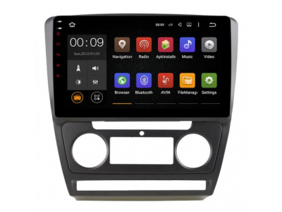 Штатная магнитола Roximo 4G RX-3202S для Skoda Octavia A5 серебро