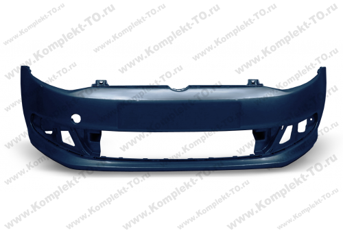 Бампер передний 10-15 Night Blue (СИНИЙ) для VOLKSWAGEN POLO SEDAN JH20POL11016LH5X